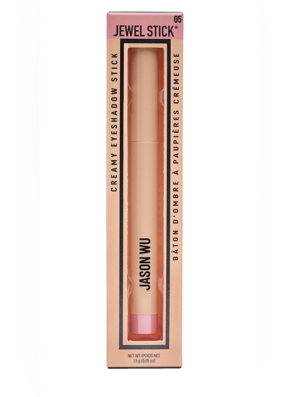 NWTJASON WU BEAUTY Creamy Eyeshadow Jewel Stick - 05 PINK PEARL 0.05 oz